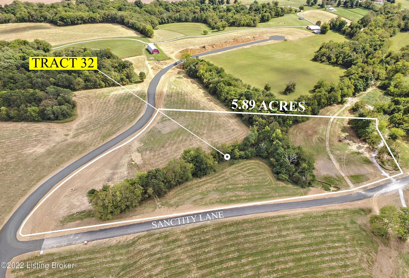 5.89 Acres of Land for Sale in Shelbyville, Kentucky