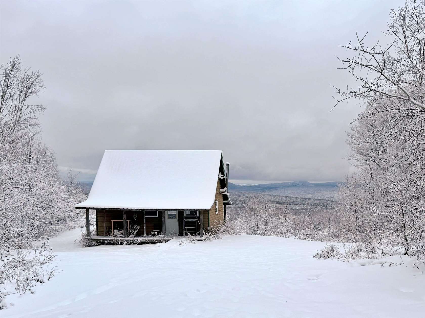 63 Acres of Recreational Land with Home for Sale in Morgan, Vermont