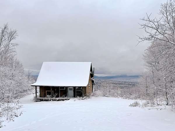 63 Acres of Recreational Land with Home for Sale in Morgan, Vermont