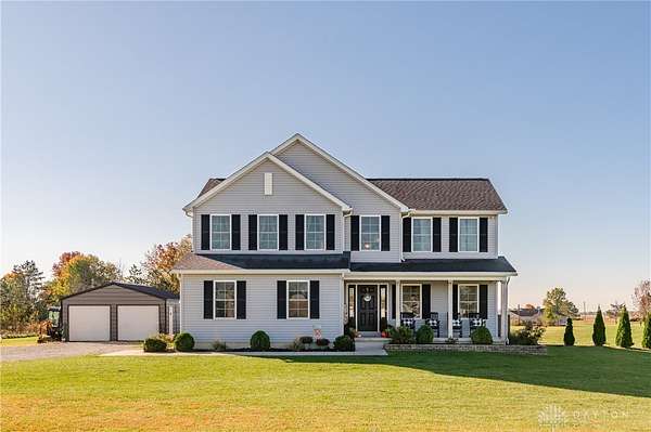 2.14 Acres of Residential Land with Home for Sale in Brookville, Ohio