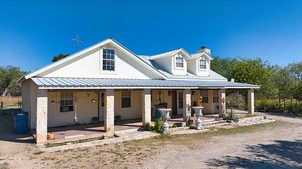 1.54 Acres of Land with Home for Sale in Menard, Texas