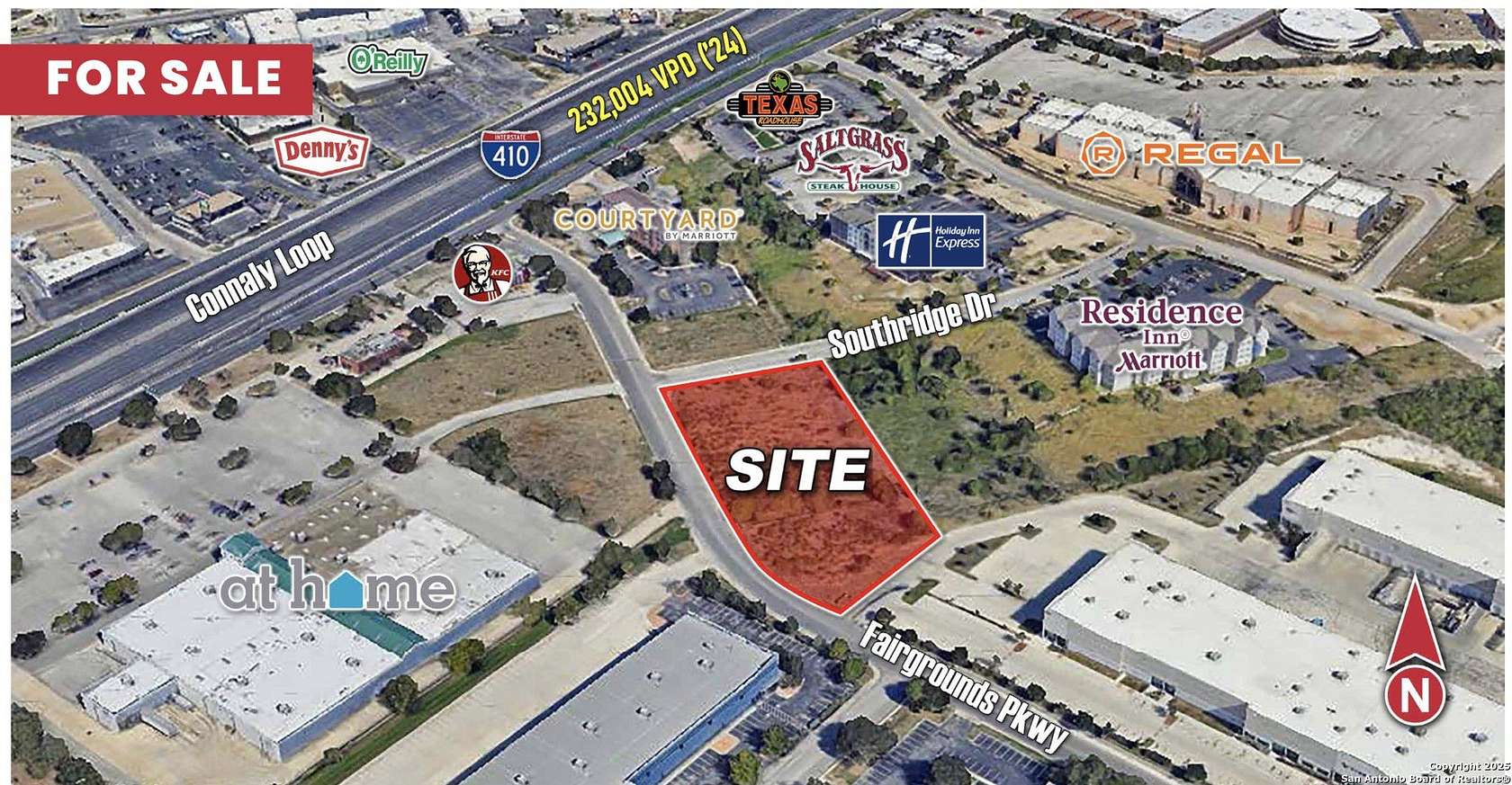 2 Acres of Commercial Land for Sale in San Antonio, Texas