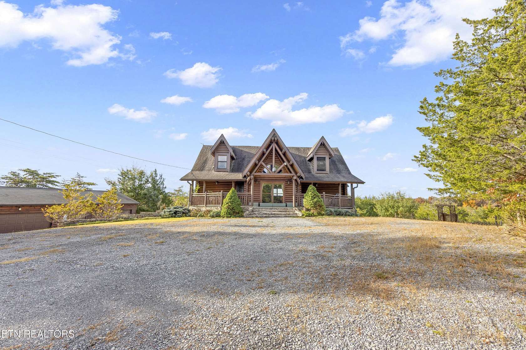 5.2 Acres of Residential Land with Home for Sale in Sevierville, Tennessee