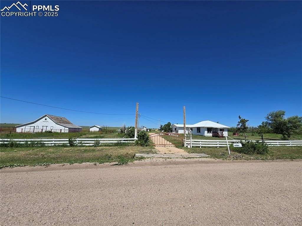 80 Acres of Land with Home for Sale in Simla, Colorado