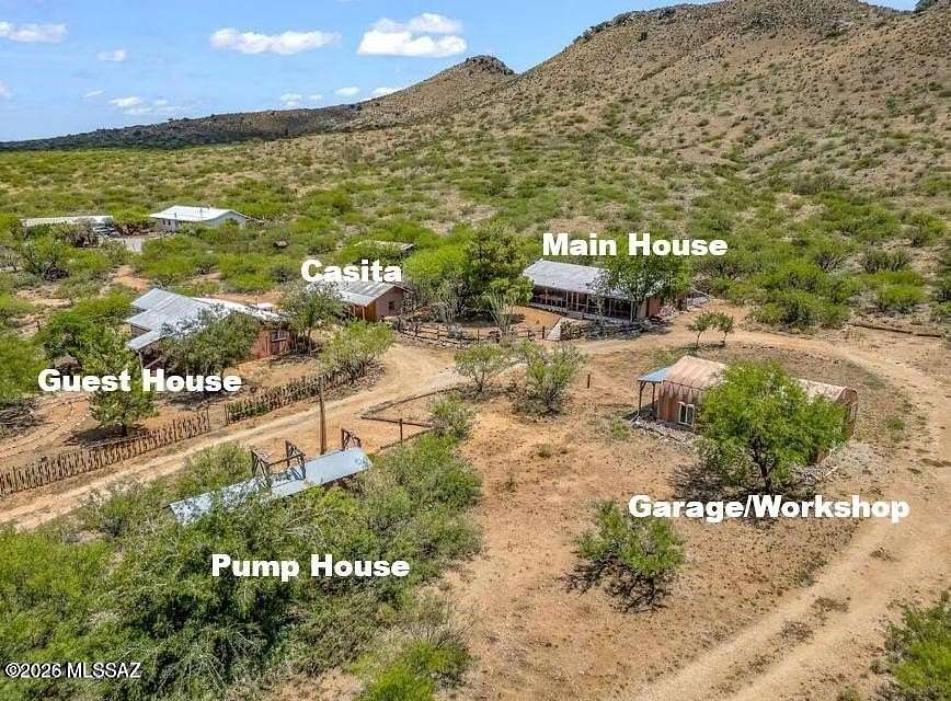 3 Acres of Land with Home for Sale in Willcox, Arizona