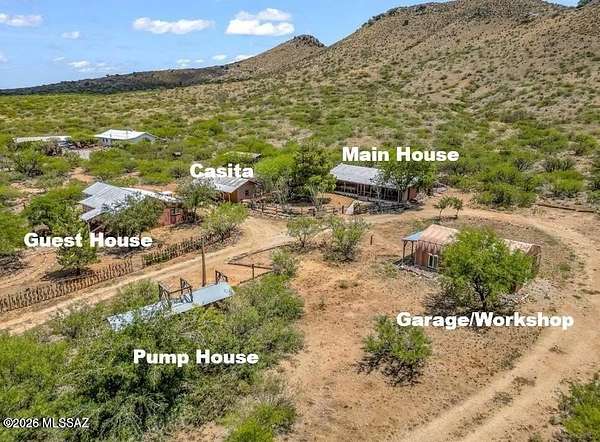 3 Acres of Land with Home for Sale in Willcox, Arizona