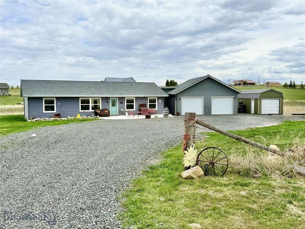 6.2 Acres of Land with Home for Sale in Harrison, Montana
