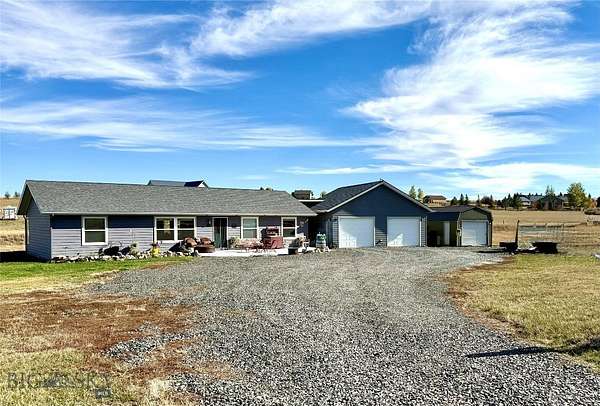 6.2 Acres of Land with Home for Sale in Harrison, Montana