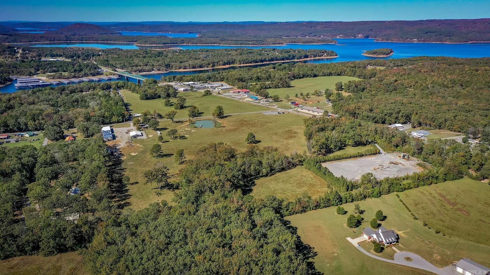 40.1 Acres of Land with Home for Sale in Greers Ferry, Arkansas