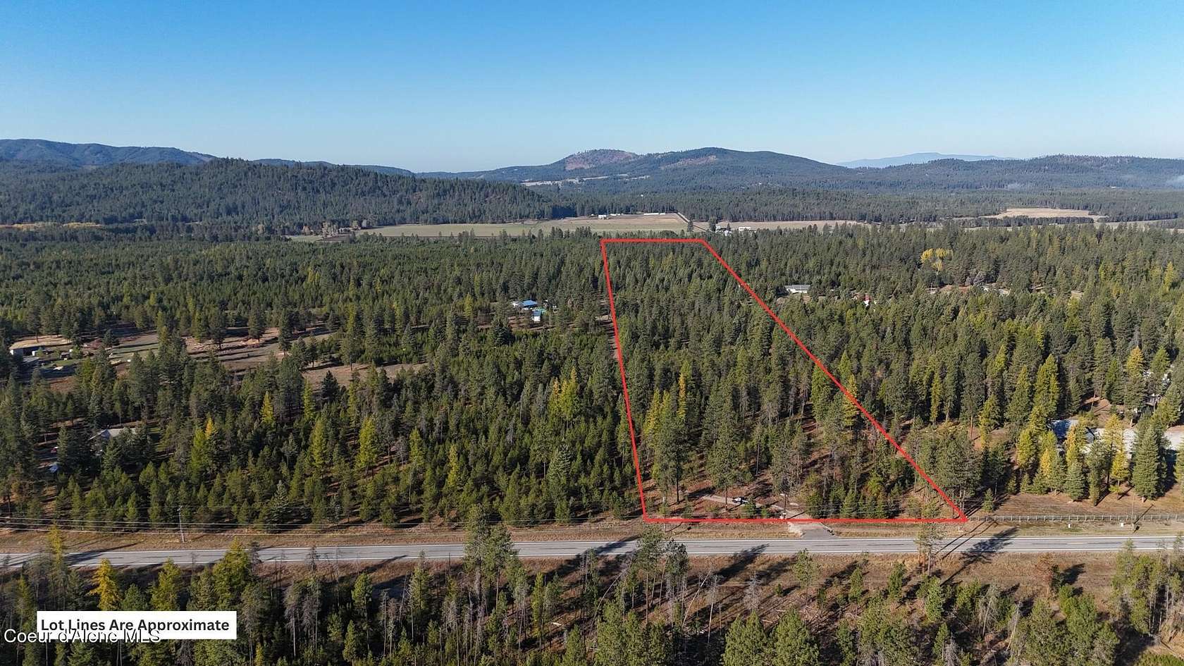 7.77 Acres of Residential Land for Sale in Blanchard, Idaho