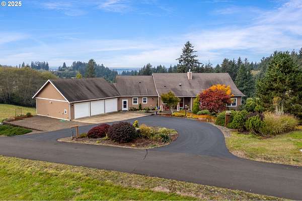 14.2 Acres of Land with Home for Sale in Bay City, Oregon