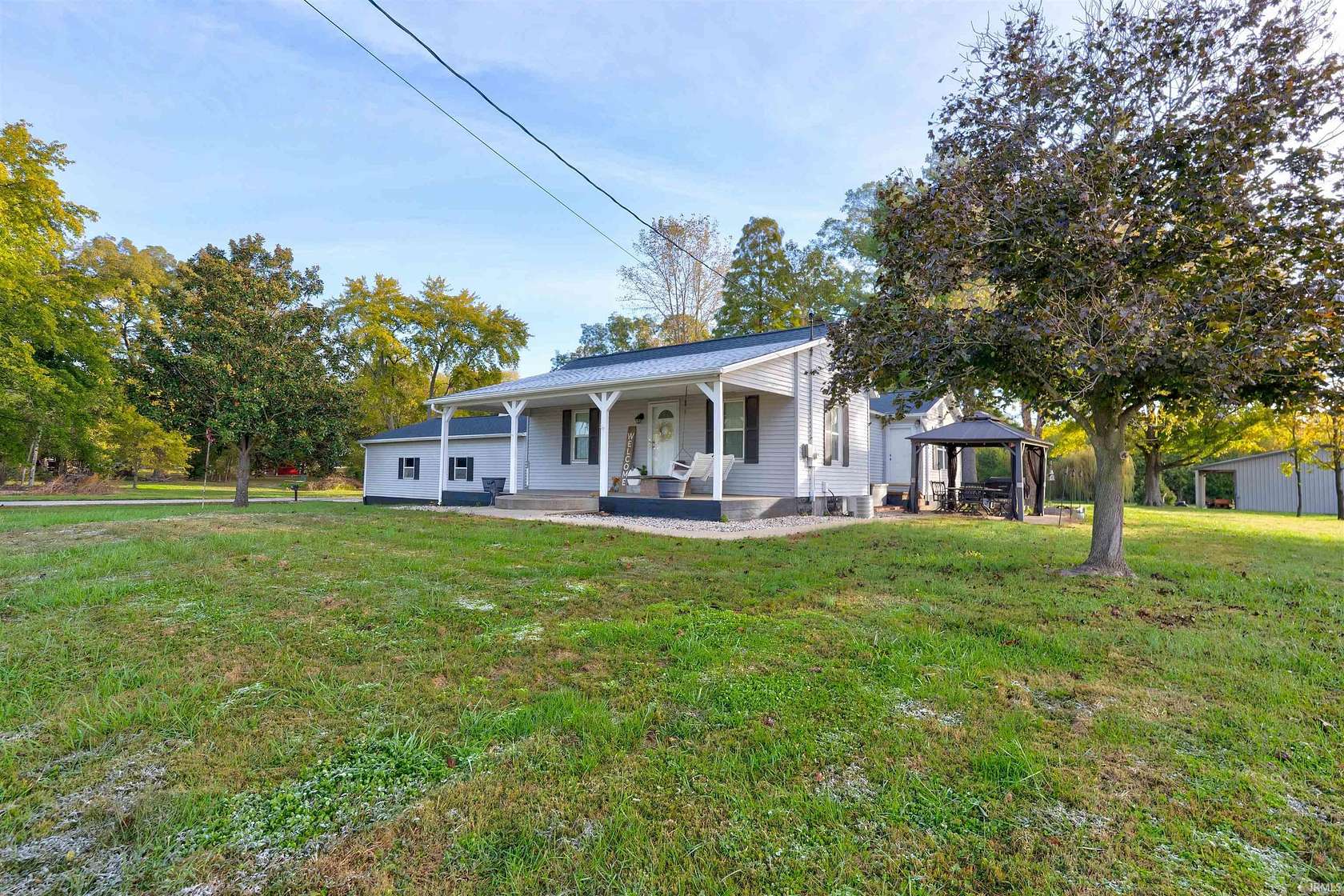 2 Acres of Residential Land with Home for Sale in Midway, Indiana