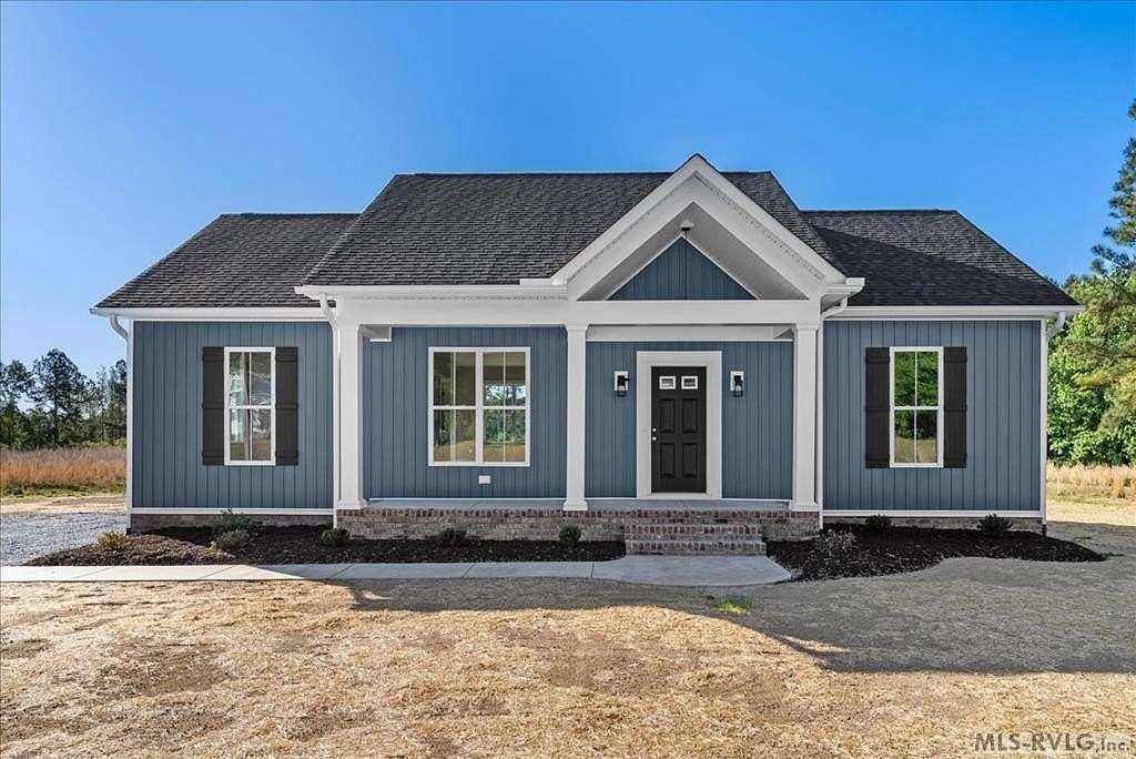 1.5 Acres of Land with Home for Sale in Lawrenceville, Virginia