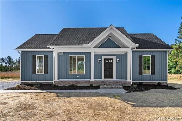 1.5 Acres of Land with Home for Sale in Lawrenceville, Virginia