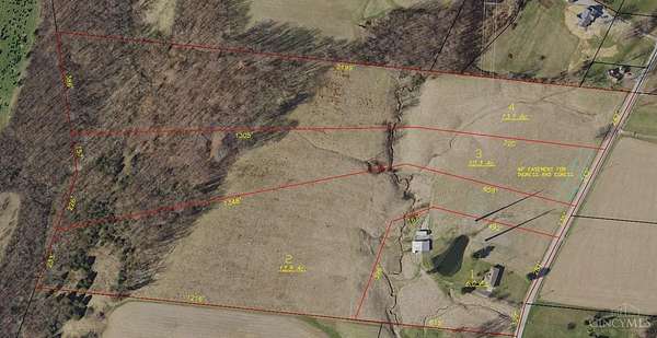 43.2 Acres of Agricultural Land with Home for Sale in Salem Township, Ohio