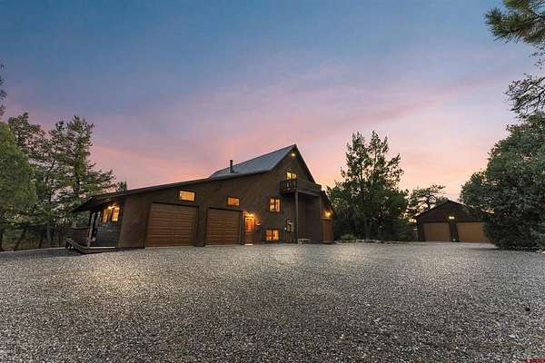 5 Acres of Residential Land with Home for Sale in Pagosa Springs, Colorado