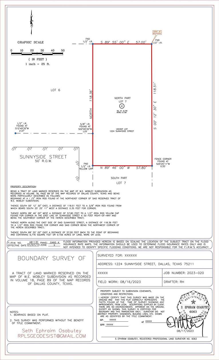 0.16 Acres of Residential Land for Sale in Cockrell Hill, Texas