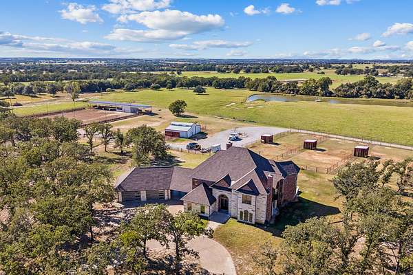 18.4 Acres of Land with Home for Sale in Stephenville, Texas