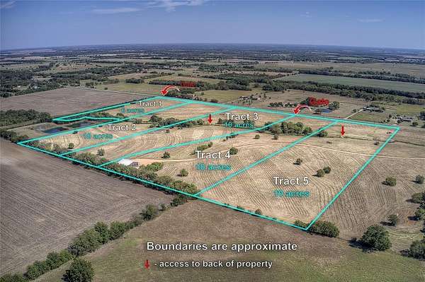 10 Acres of Land for Sale in Wolfe City, Texas