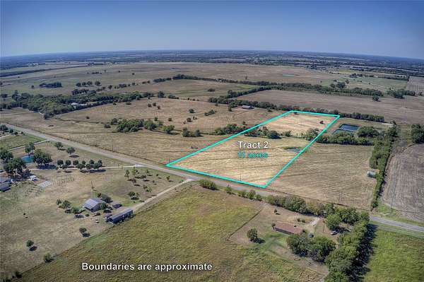 11 Acres of Agricultural Land for Sale in Wolfe City, Texas