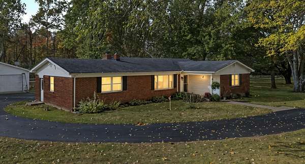 1.5 Acres of Residential Land with Home for Sale in Terre Haute, Indiana