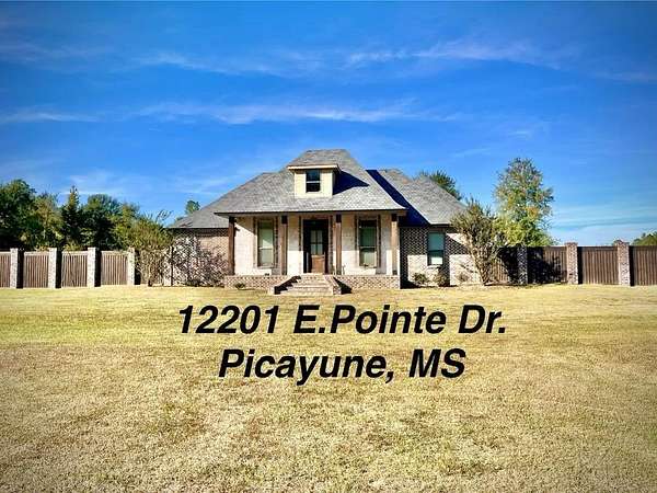 1.5 Acres of Residential Land with Home for Sale in Picayune, Mississippi