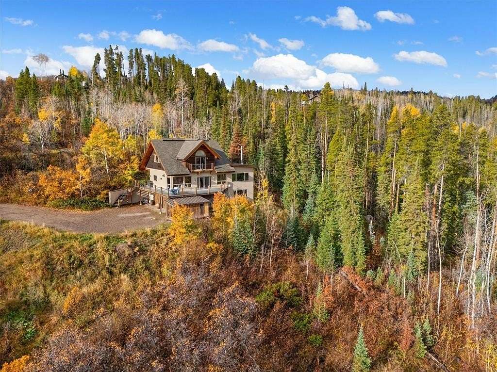 5 Acres of Residential Land with Home for Sale in Steamboat Springs, Colorado
