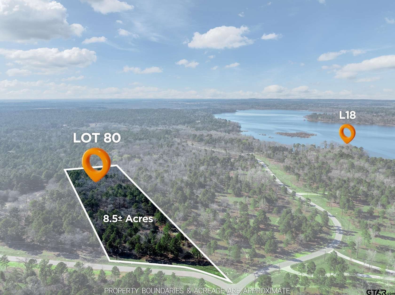 8.67 Acres of Residential Land for Sale in LaRue, Texas