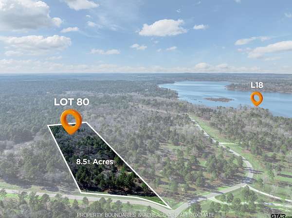 8.67 Acres of Residential Land for Sale in LaRue, Texas