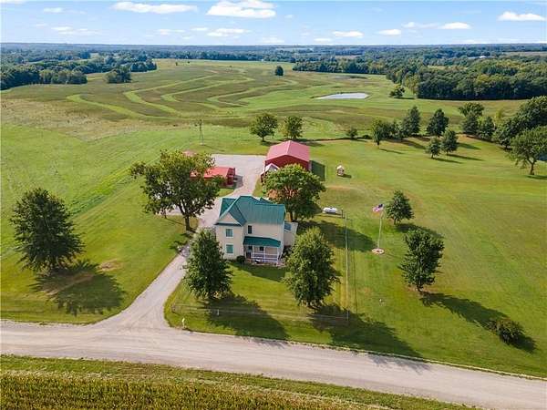 12 Acres of Land with Home for Sale in Hamilton, Missouri