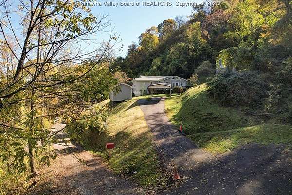 3.5 Acres of Residential Land with Home for Sale in Marmet, West Virginia