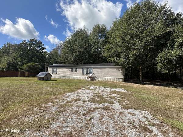 1.6 Acres of Residential Land with Home for Sale in Lucedale, Mississippi