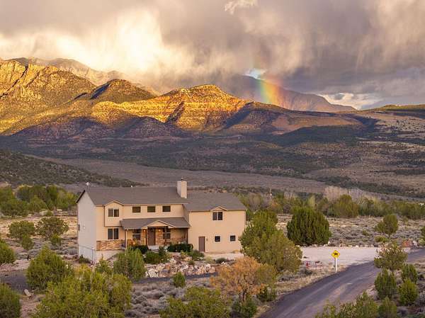 4 Acres of Residential Land with Home for Sale in Veyo, Utah