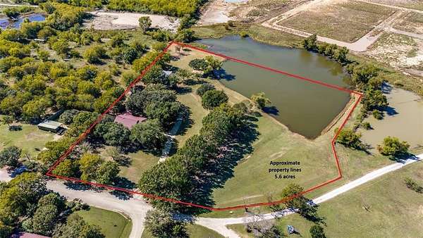 5.6 Acres of Residential Land with Home for Sale in Denton, Texas
