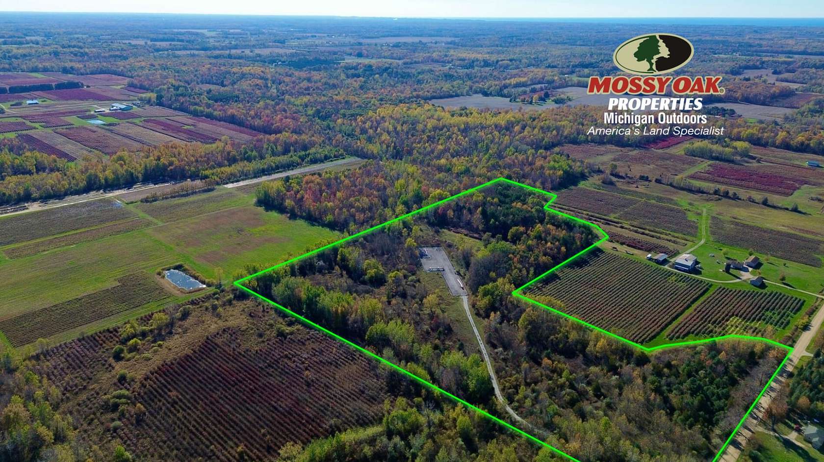 25 Acres of Land for Sale in Grand Junction, Michigan