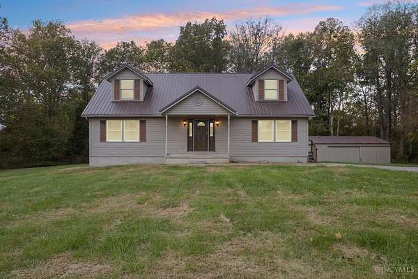 21.2 Acres of Recreational Land with Home for Sale in Clay Township, Ohio