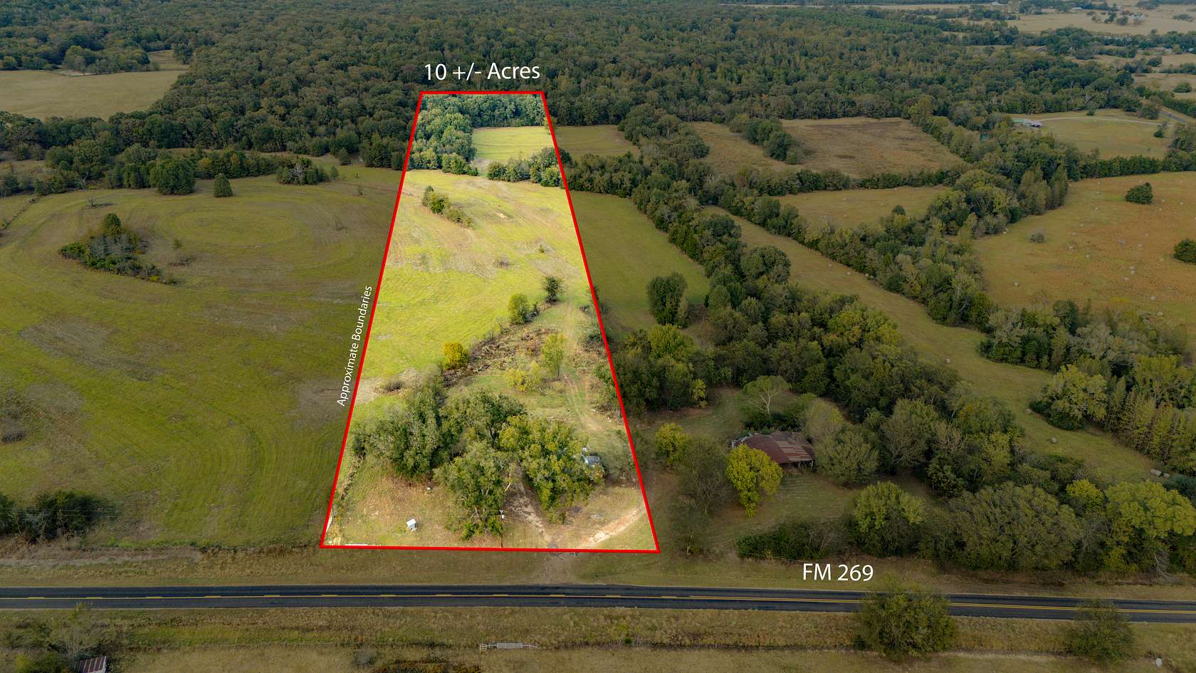 10.3 Acres of Land for Sale in Pickton, Texas