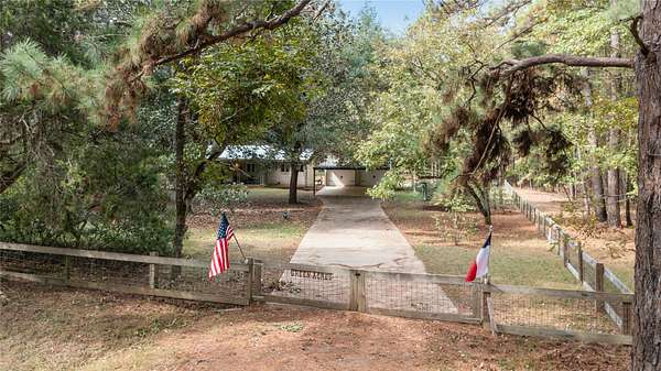 11.7 Acres of Land with Home for Sale in Grapeland, Texas