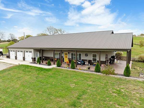 12.5 Acres of Land with Home for Sale in Marceline, Missouri