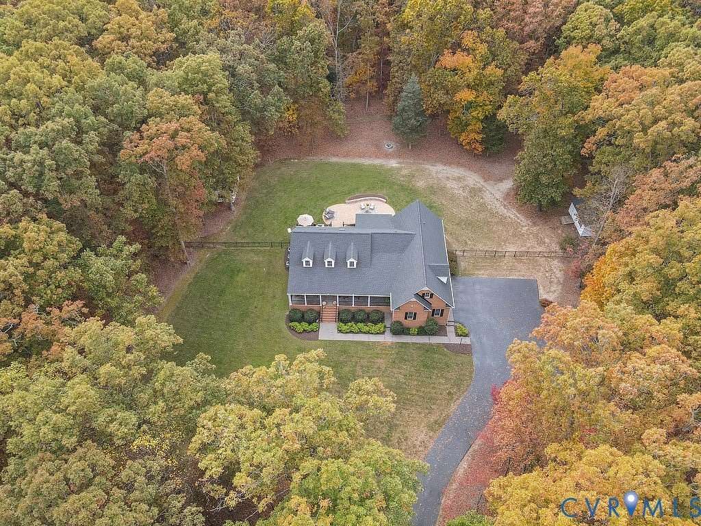 10.8 Acres of Land with Home for Sale in Montpelier, Virginia