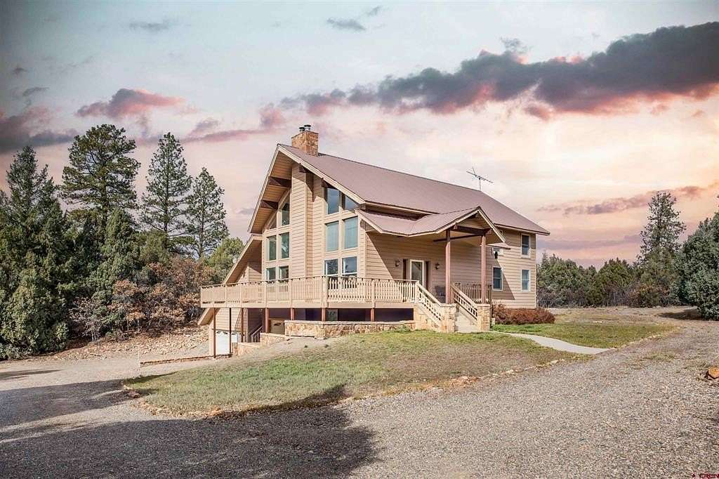 5 Acres of Land with Home for Sale in Pagosa Springs, Colorado
