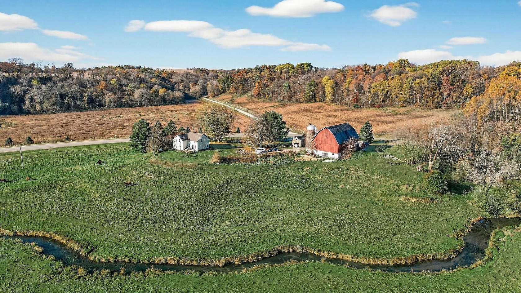 46 Acres of Recreational Land with Home for Sale in Ellsworth, Wisconsin