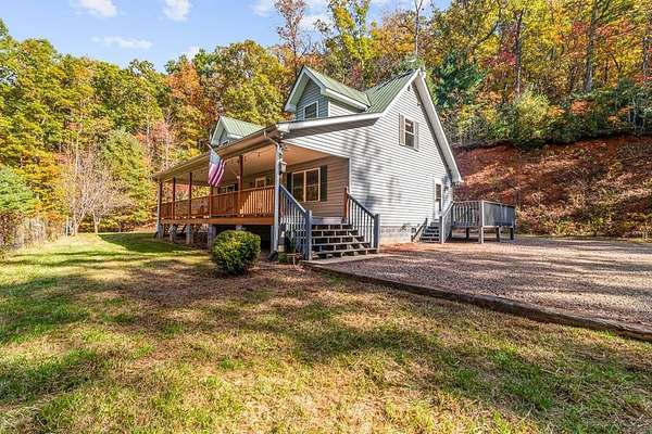 2.15 Acres of Residential Land with Home for Sale in Cartoogechaye Township, North Carolina