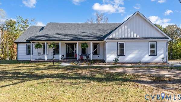 11.2 Acres of Land with Home for Sale in Farmville, Virginia