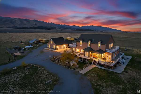 26 Acres of Recreational Land with Home for Sale in Stockton, Utah