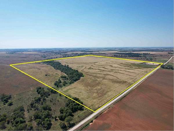 160 Acres of Agricultural Land for Auction in Carmen, Oklahoma