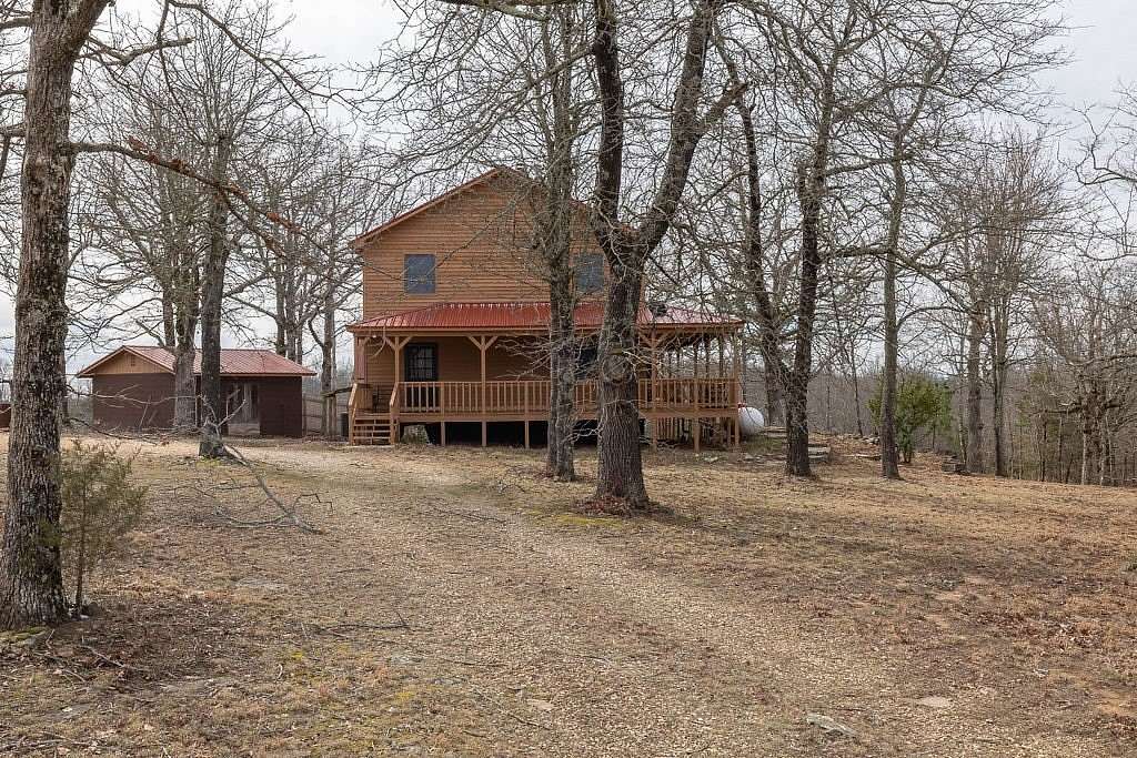 9.64 Acres of Land with Home for Sale in Jasper, Arkansas