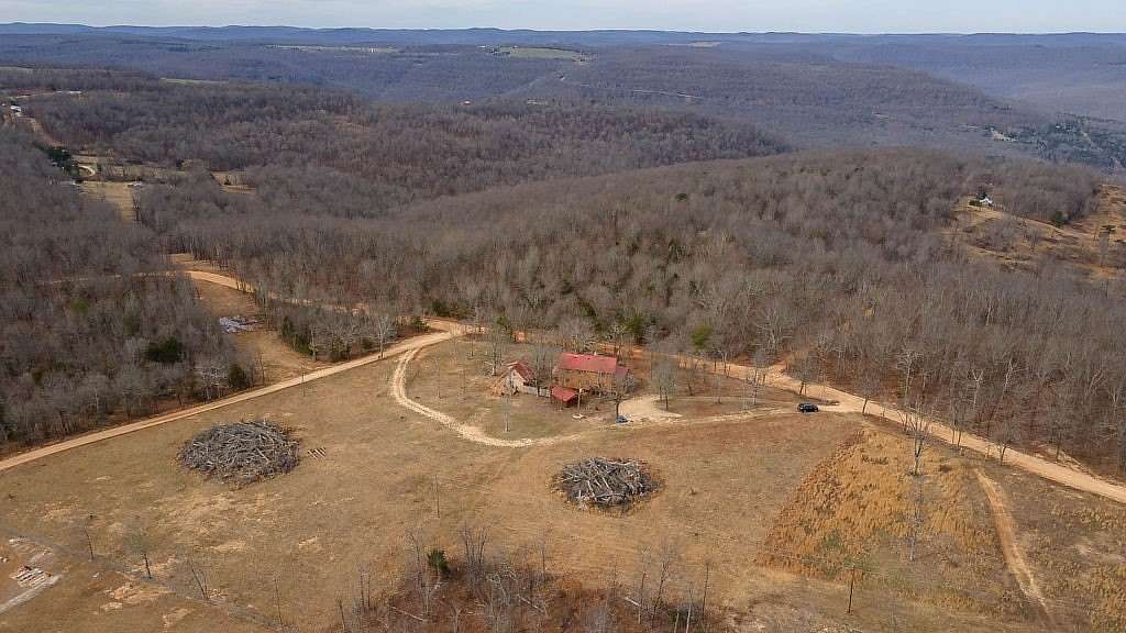 9.64 Acres of Land with Home for Sale in Jasper, Arkansas