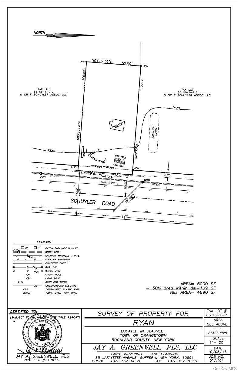 0.11 Acres of Residential Land for Sale in Blauvelt, New York