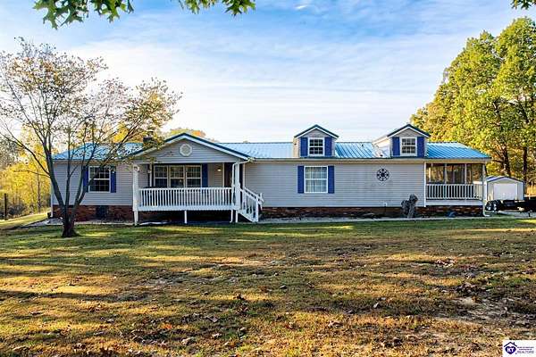 5.14 Acres of Residential Land with Home for Sale in Brandenburg, Kentucky